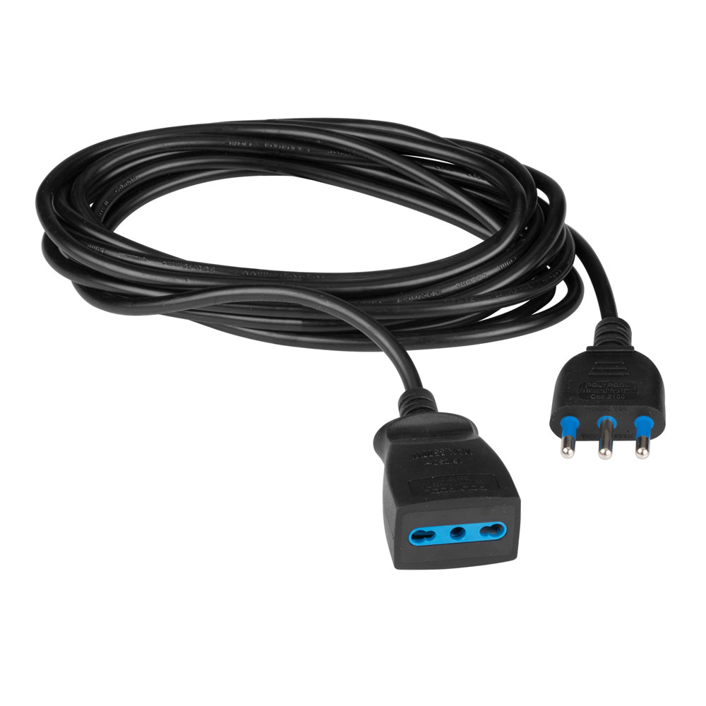 Prolunga Elettrica 5M 16A 2P+T Nera - Polypool Prolunga Elettrica 5M 16A 2P+T Nera - Polypool